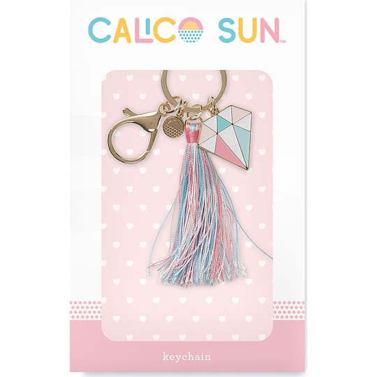 Calico Sun&#x2122; Carrie Gem Keychain